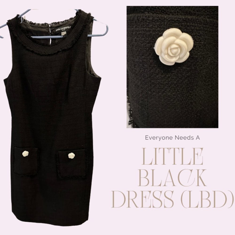 Karl Lagerfeld LBD Size 4